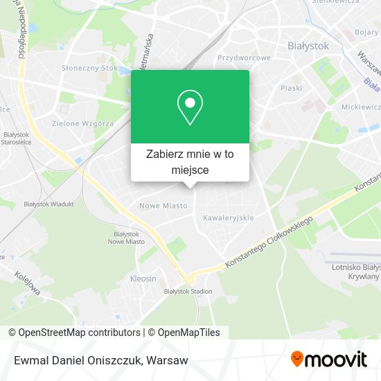 Mapa Ewmal Daniel Oniszczuk