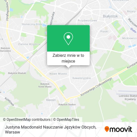 Mapa Justyna Macdonald Nauczanie Języków Obcych