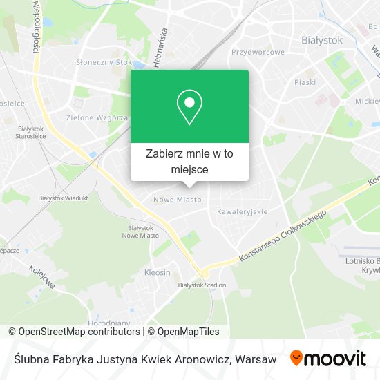 Mapa Ślubna Fabryka Justyna Kwiek Aronowicz