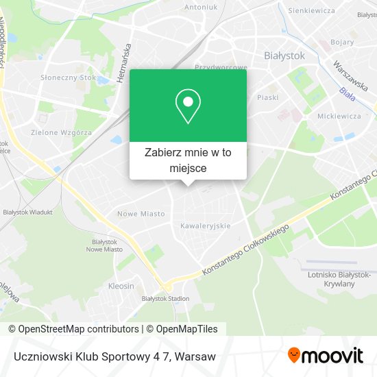 Mapa Uczniowski Klub Sportowy 4 7