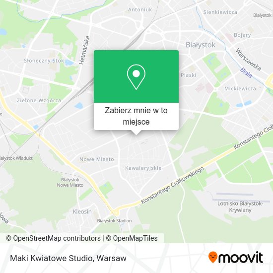 Mapa Maki Kwiatowe Studio