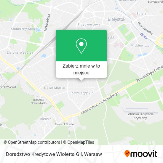 Mapa Doradztwo Kredytowe Wioletta Gil