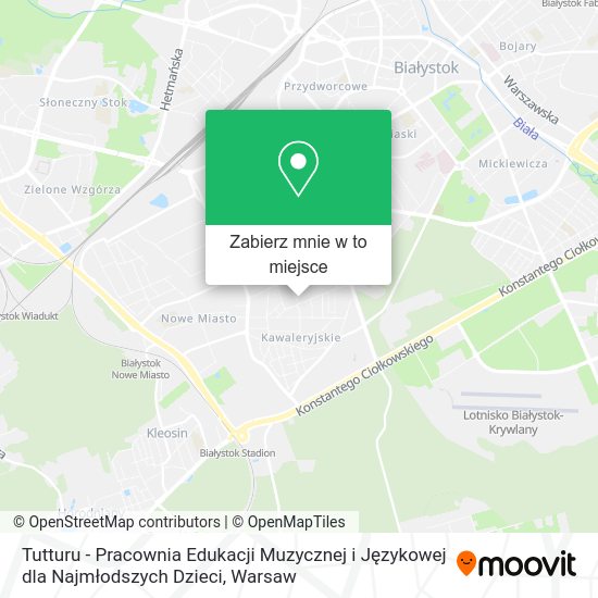 Mapa Tutturu - Pracownia Edukacji Muzycznej i Językowej dla Najmłodszych Dzieci