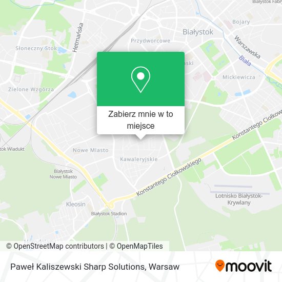 Mapa Paweł Kaliszewski Sharp Solutions