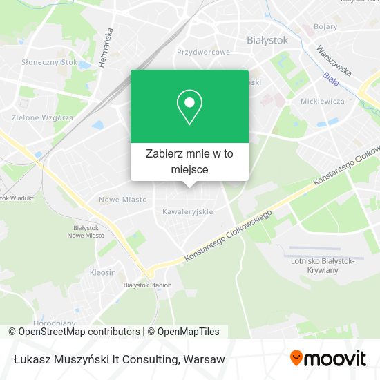 Mapa Łukasz Muszyński It Consulting