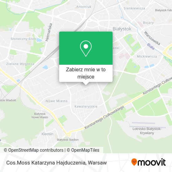 Mapa Cos.Moss Katarzyna Hajduczenia