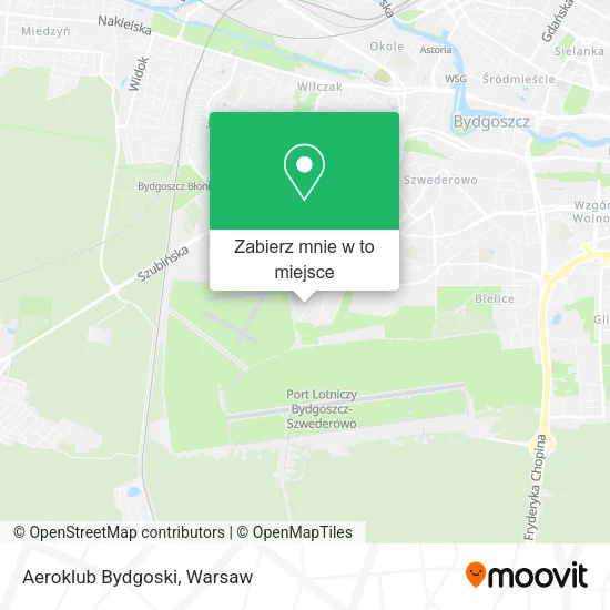 Mapa Aeroklub Bydgoski