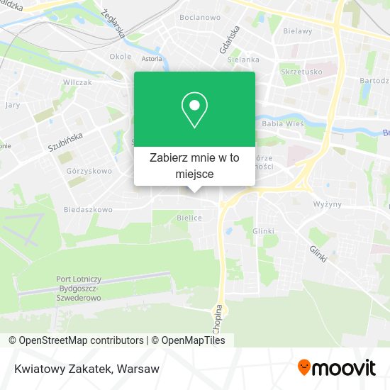 Mapa Kwiatowy Zakatek