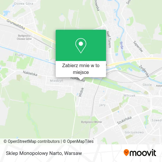 Mapa Sklep Monopolowy Narto