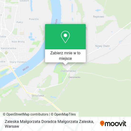 Mapa Zaleska Małgorzata Doradca Małgorzata Zaleska