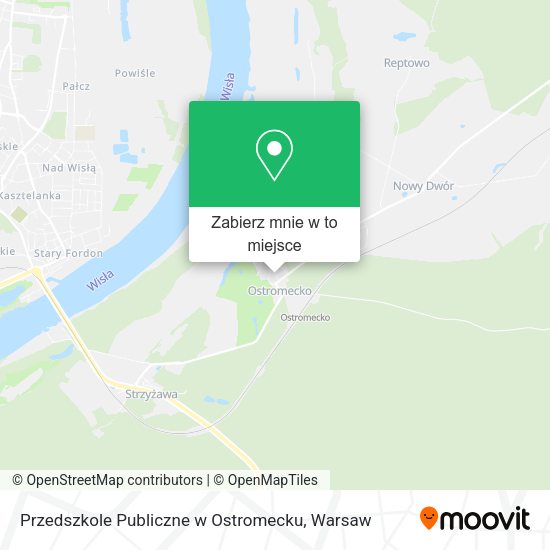 Mapa Przedszkole Publiczne w Ostromecku