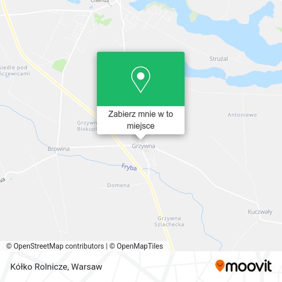 Mapa Kółko Rolnicze