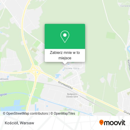 Mapa Kościół