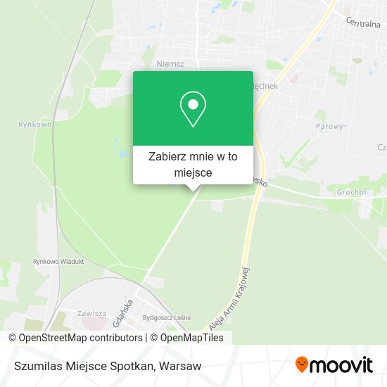 Mapa Szumilas Miejsce Spotkan