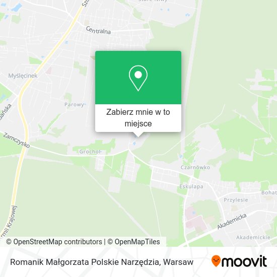 Mapa Romanik Małgorzata Polskie Narzędzia