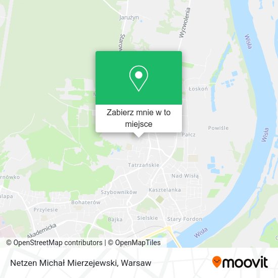 Mapa Netzen Michał Mierzejewski