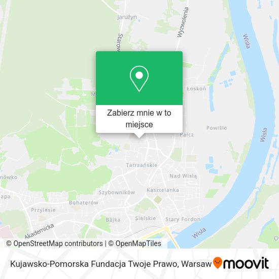 Mapa Kujawsko-Pomorska Fundacja Twoje Prawo