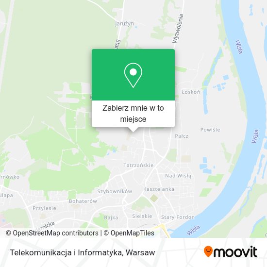 Mapa Telekomunikacja i Informatyka