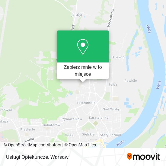 Mapa Uslugi Opiekuncze