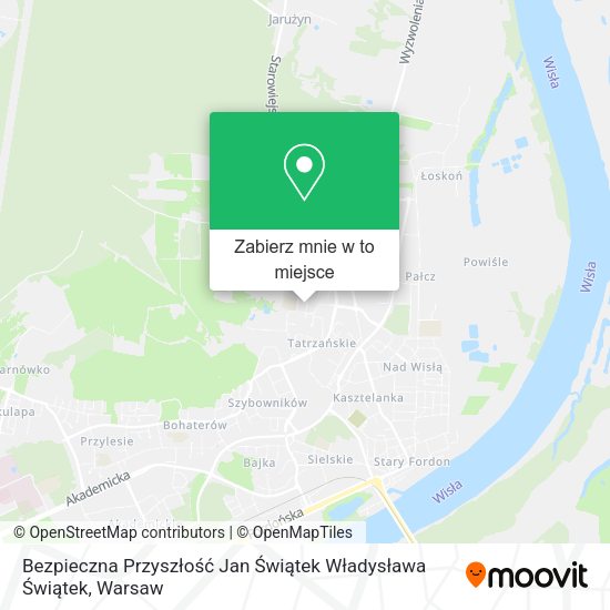 Mapa Bezpieczna Przyszłość Jan Świątek Władysława Świątek