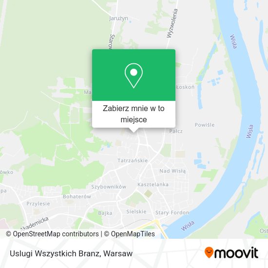 Mapa Uslugi Wszystkich Branz