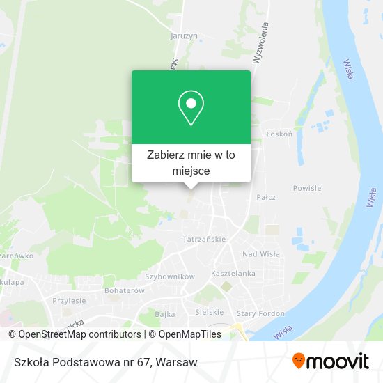 Mapa Szkoła Podstawowa nr 67