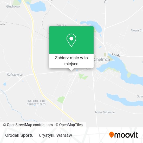 Mapa Orodek Sportu i Turystyki