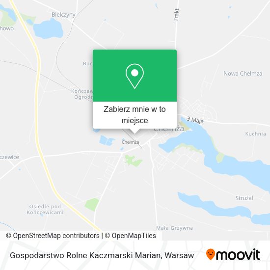 Mapa Gospodarstwo Rolne Kaczmarski Marian