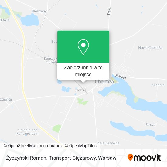 Mapa Życzyński Roman. Transport Ciężarowy