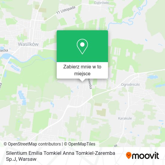 Mapa Silentium Emilia Tomkiel Anna Tomkiel-Zaremba Sp.J