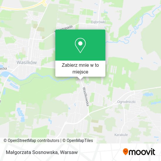 Mapa Małgorzata Sosnowska