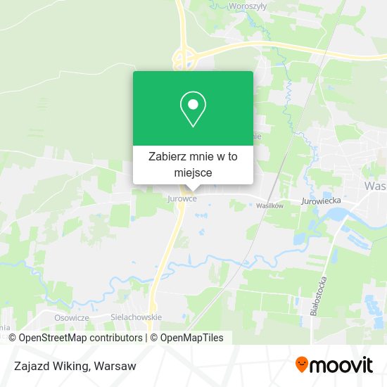 Mapa Zajazd Wiking