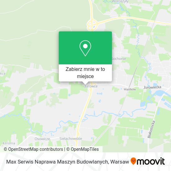 Mapa Max Serwis Naprawa Maszyn Budowlanych