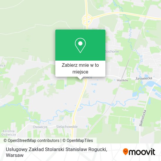 Mapa Usługowy Zakład Stolarski Stanisław Rogucki