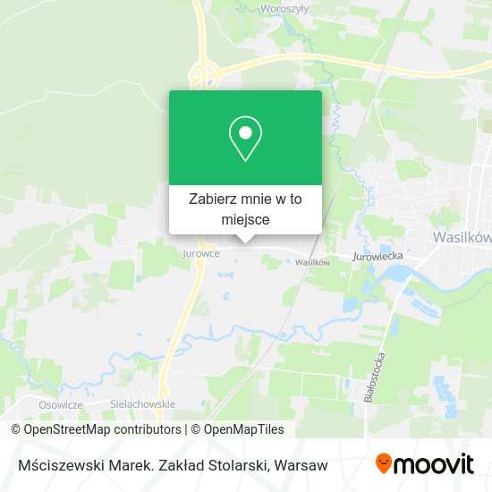 Mapa Mściszewski Marek. Zakład Stolarski