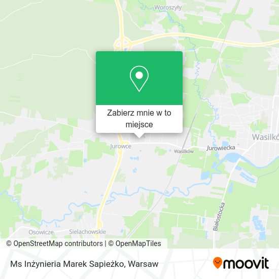 Mapa Ms Inżynieria Marek Sapieżko