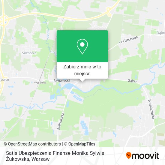 Mapa Satis Ubezpieczenia Finanse Monika Sylwia Żukowska