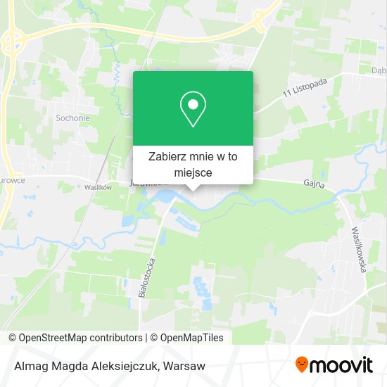 Mapa Almag Magda Aleksiejczuk