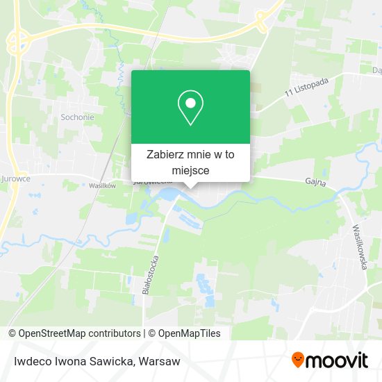 Mapa Iwdeco Iwona Sawicka