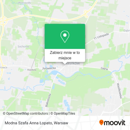 Mapa Modna Szafa Anna Łopato