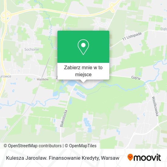 Mapa Kulesza Jarosław. Finansowanie Kredyty