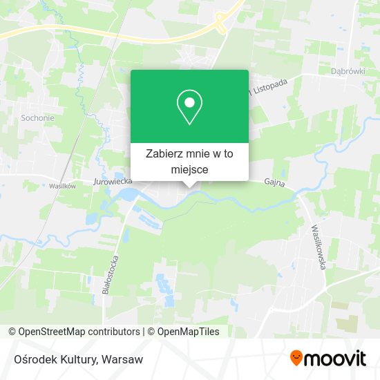 Mapa Ośrodek Kultury