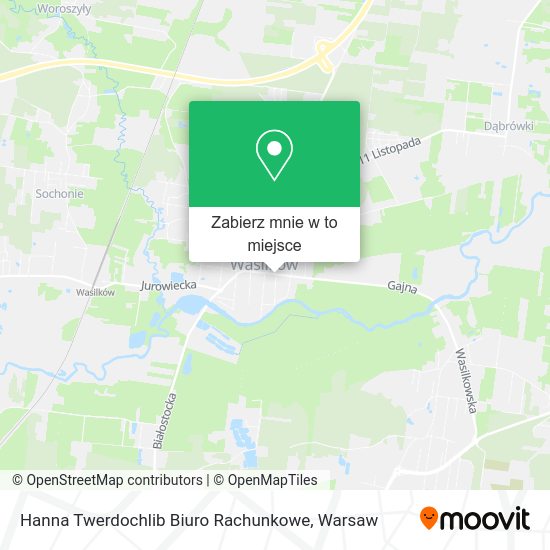 Mapa Hanna Twerdochlib Biuro Rachunkowe