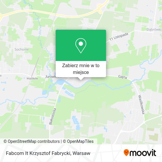 Mapa Fabcom It Krzysztof Fabrycki