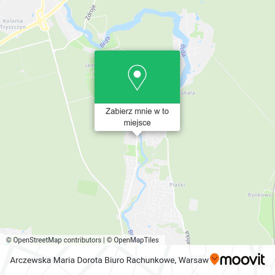 Mapa Arczewska Maria Dorota Biuro Rachunkowe