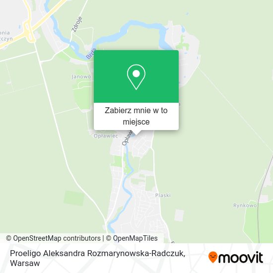 Mapa Proeligo Aleksandra Rozmarynowska-Radczuk