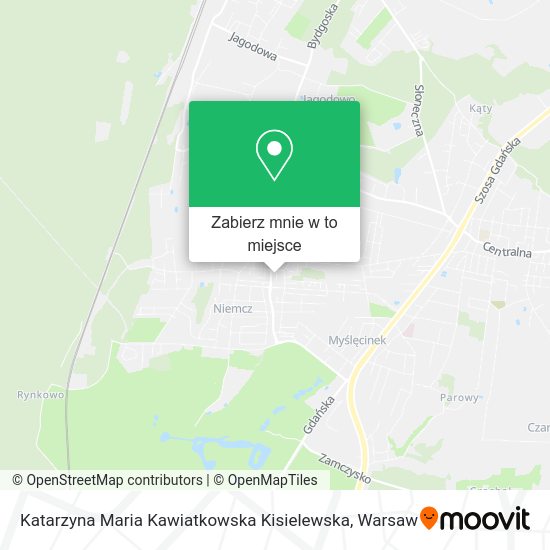 Mapa Katarzyna Maria Kawiatkowska Kisielewska