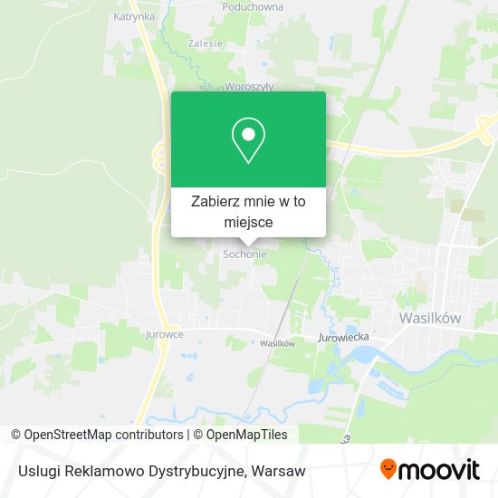 Mapa Uslugi Reklamowo Dystrybucyjne