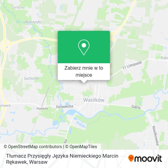 Mapa Tłumacz Przysięgły Języka Niemieckiego Marcin Rękawek