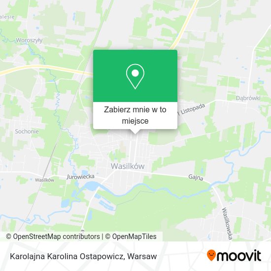 Mapa Karolajna Karolina Ostapowicz